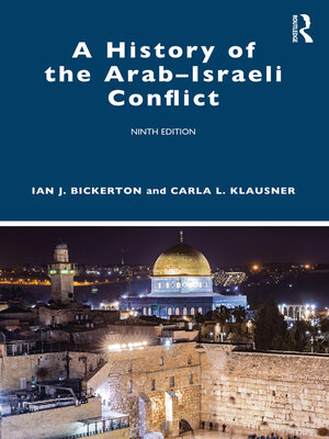 cover image of A History of the Arab–Israeli Conflict